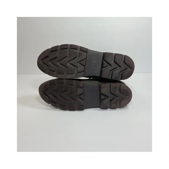 Vionic Lani Green Suede Lace Up Combat Style Boots - Picture 7 of 7